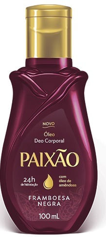 Oleo-Corporal-Paixao-Framboesa-Negra-Frasco-100ml