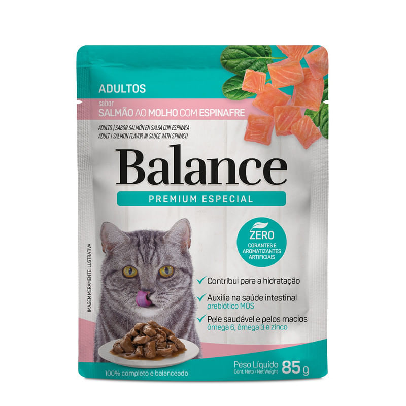 Racao-para-Gatos-Adultos-Salmao-ao-Molho-com-Espinafre-Balance-Sache-85g