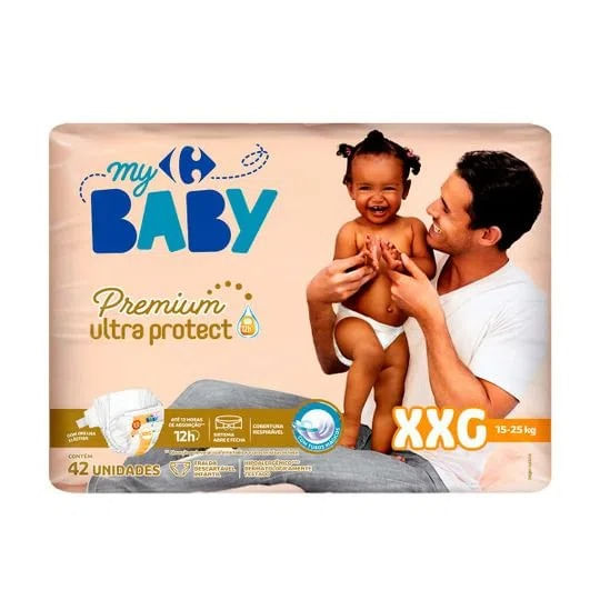 Fralda-Descartavel-Infantil-My-Baby-Carrefour-XXG-Pacote-42-Unidades
