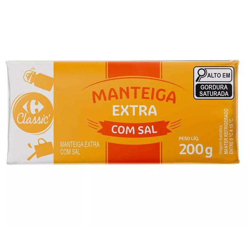 Manteiga-Extra-com-Sal-Carrefour-Classic-Tablete-200g