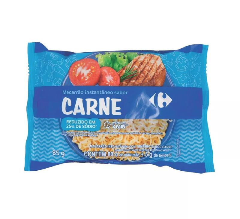 Macarrao-Instantaneo-Carne-Carrefour-Pacote-85g
