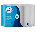 Papel-Toalha-Folha-Dupla-Branco-Carrefour-Essential-Pacote-3-Unidades