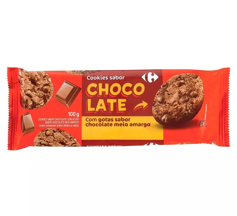 Biscoito-Cookie-Chocolate-Carrefour-Pacote-100g