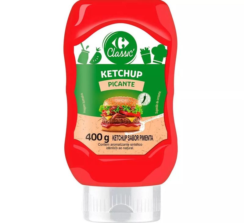 Catchup-Picante-Carrefour-Frasco-400g