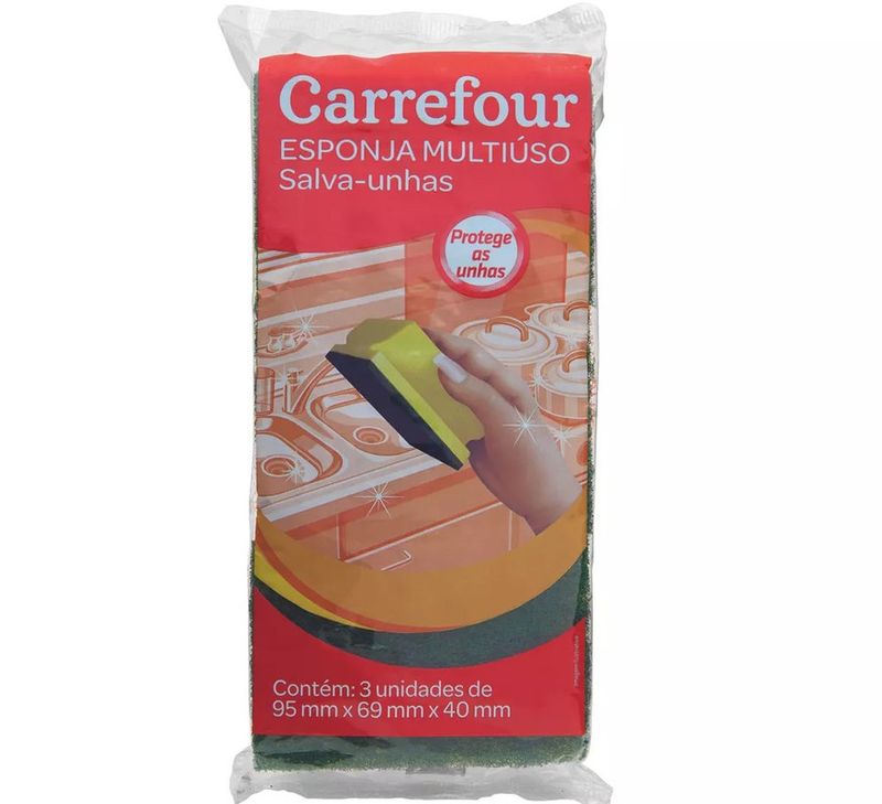 Esponja-Multiuso-Salva-Unhas-Carrefour-Pacote-3-Unidades