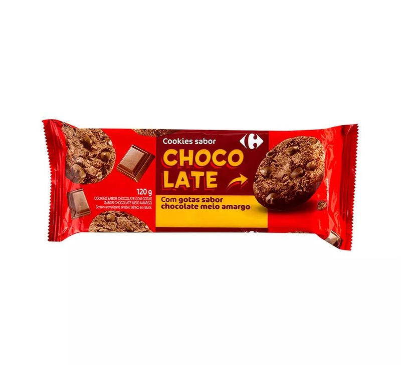 Cookie-Chocolate-Carrefour-Pacote-120g