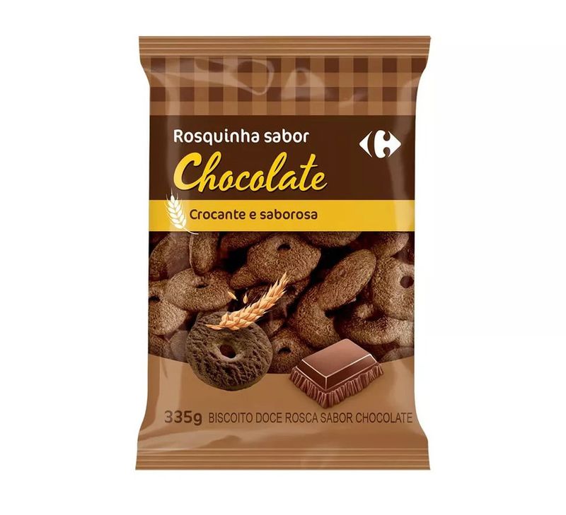 Biscoito-Rosquinha-Chocolate-Carrefour-Pacote-335g