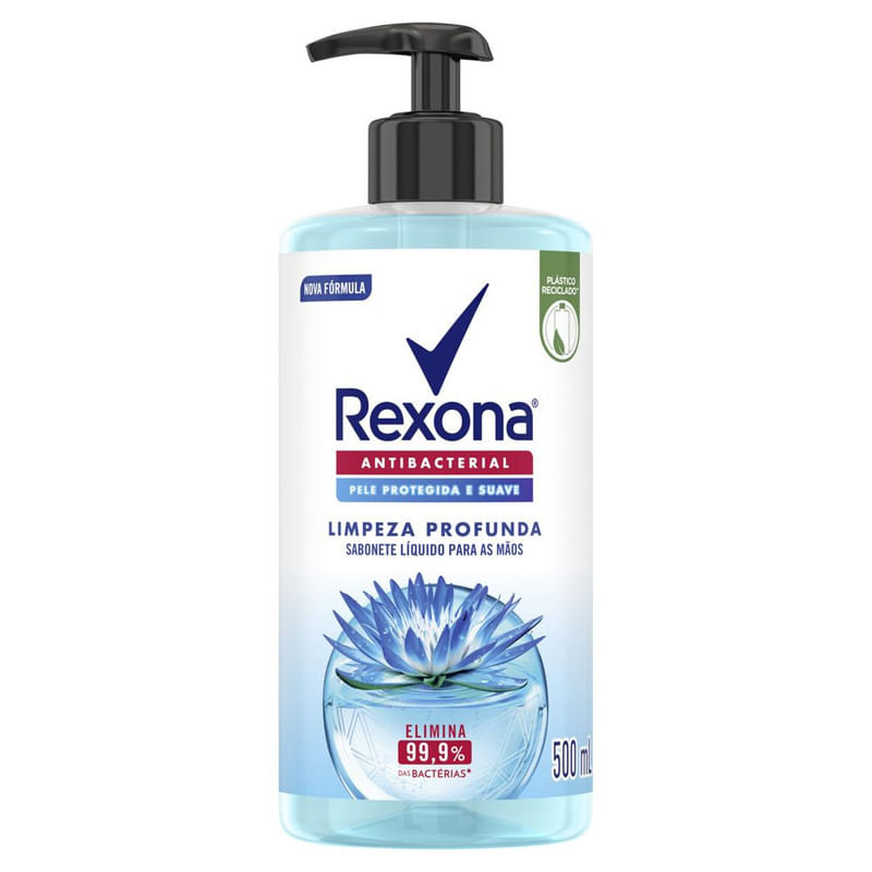 Sabonete-Liquido-para-as-Maos-Antibaterial-Pele-Protegida-e-Suave-Rexona-Frasco-500ml