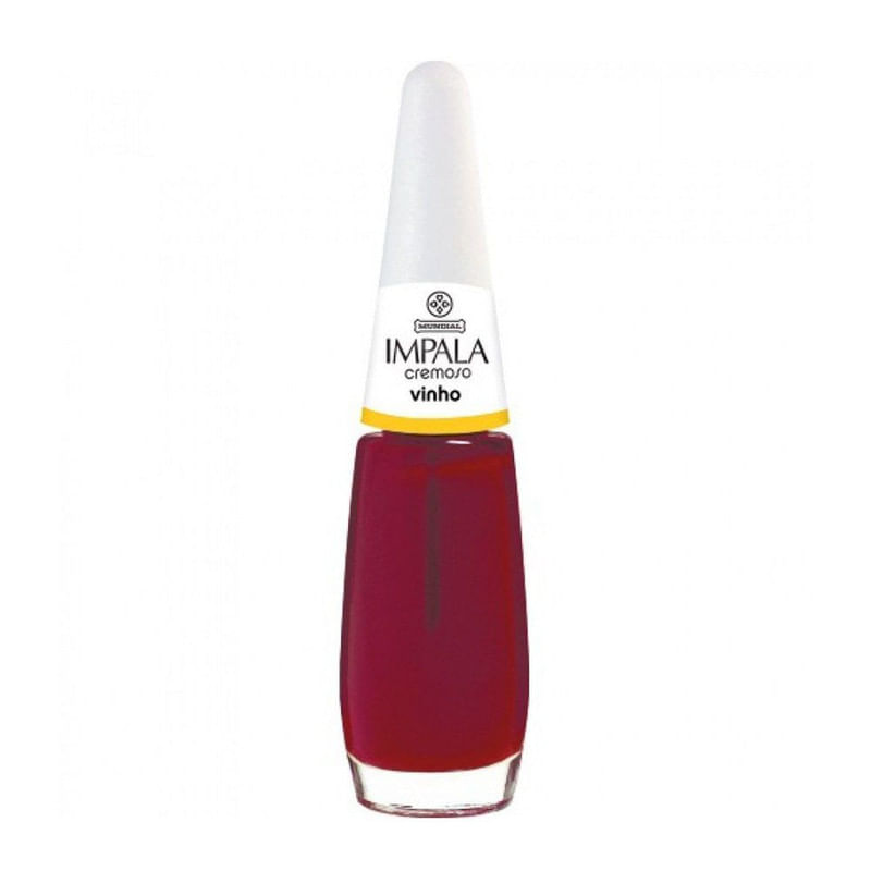 Esmalte-Vermelho-Cremoso-Vinho-Impala-75ml