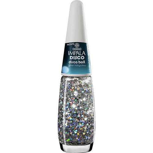 Esmalte-Glitter-Holografico-Disco-Ball-Prata-Impala-75ml