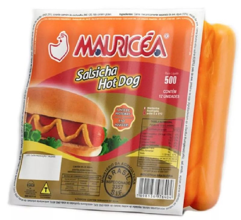 Salsicha-Hot-Dog-Mauricea-Pacote-500g