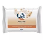 Sabonete-em-Barra-Aveia-e-Leite-Carrefour-Soft-90g