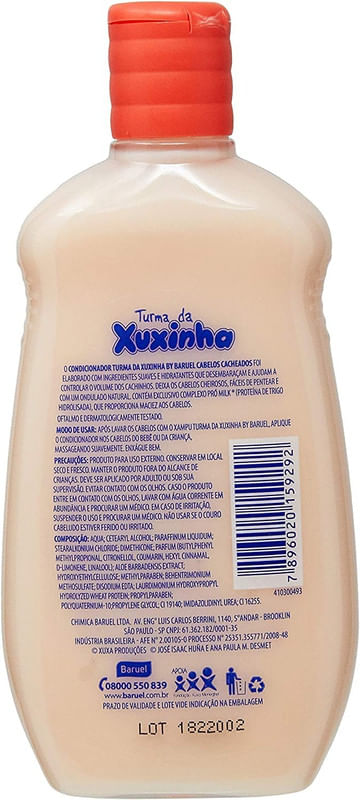 Condicionador-Cabelos-Cacheados-Turma-da-Xuxinha-Baruel-Frasco-210ml