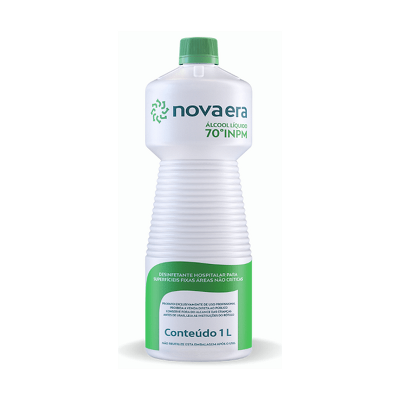 Alcool-Liquido-70°INPM-Nova-Era-Garrafa-1l