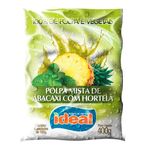 Polpa-de-Abacaxi-com-Hortela-Polpa-Ideal-Pacote-400g