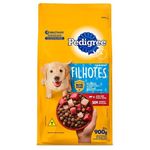 Racao-para-Caes-Filhotes-Carne-Frango-e-Cereais-Pedigree-Pacote-900g