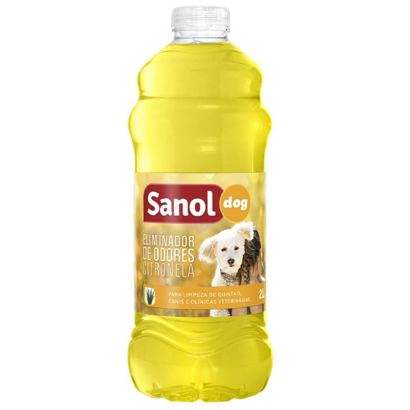 Eliminador-de-Odores-Citronela-Sanol-Dog-Galao-2l