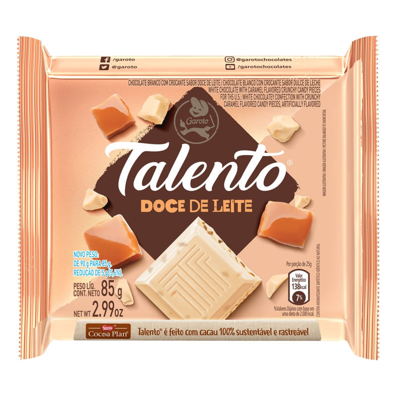 Chocolate-Doce-de-Leite-Talento-85g