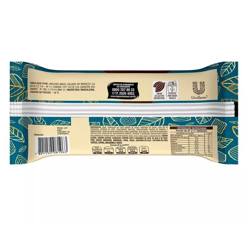 Sorvete-Chocolate-Kibon-Magnum-Zero--Pacote-67g