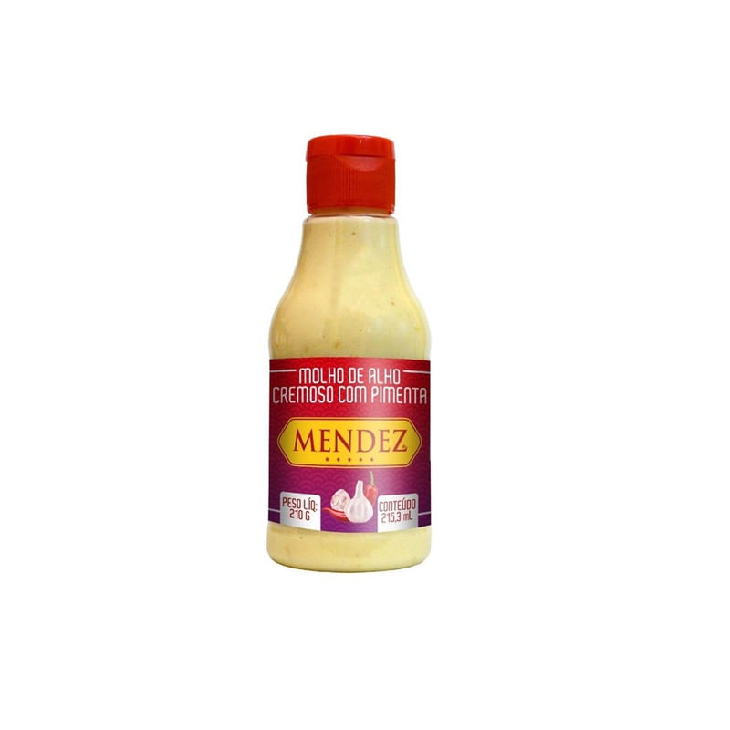 Molho-de-Alho-Cremoso-com-Pimenta-Mendez-Frasco-215ml