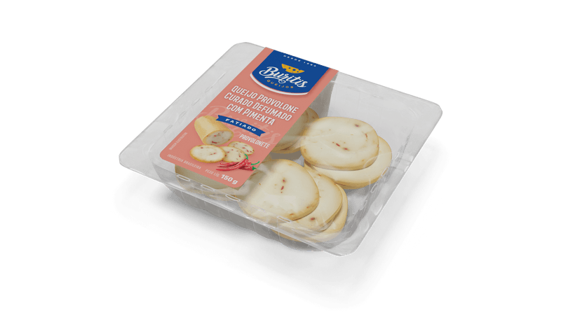 Queijo-Provolone-Curado-Defumado-com-Pimenta-Buritis-Bandeja-150g