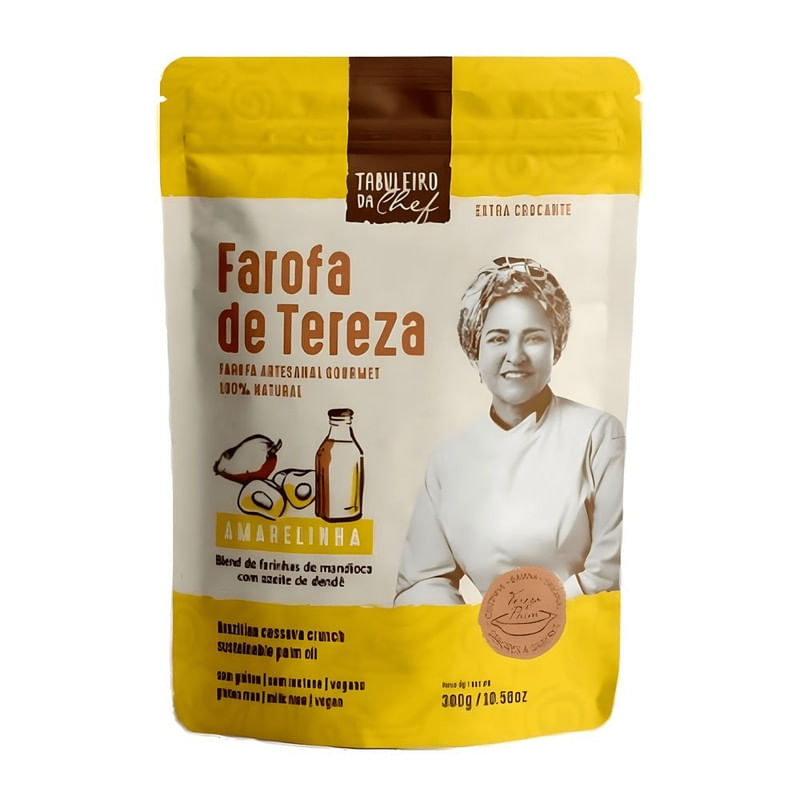 Farofa-Pronta-de-Tereza-Amarelinha-Pacote-300g