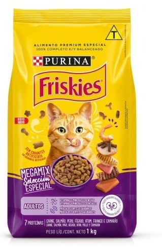 Racao-para-Gatos-Friskies-Mega-Mix-Selection-Especial-Pacote-1kg