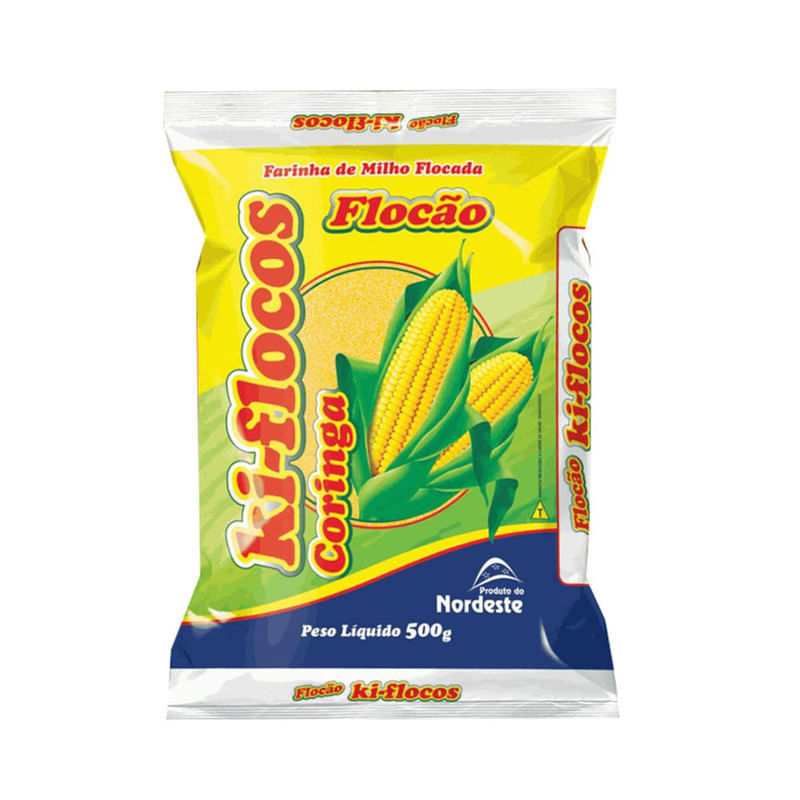 Flocao-de-Milho-Ki-flocos-Coringa-Pacote-500g