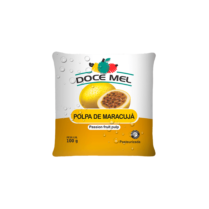 Polpa-de-Maracuja-Doce-Mel-Pacote-100g