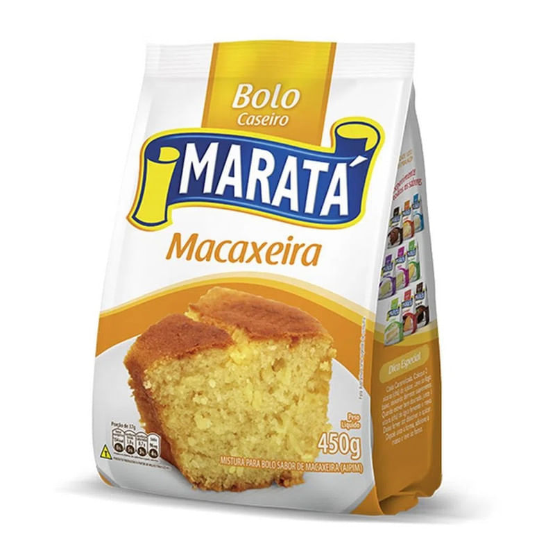 Mistura-para-Bolo-de-Macaxeira-Marata-Pacote-450g-
