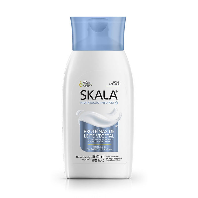 Hidratacao-Corporal-Skala-Proteinas-de-Leite-Vegetal-Skala-Frasco-400ml-