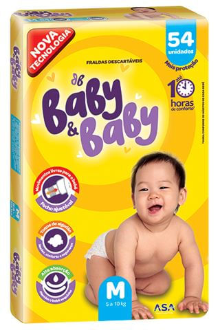 Fralda-Descartavel-Infantil-Baby---Baby-M-Pacote-54-Unidades