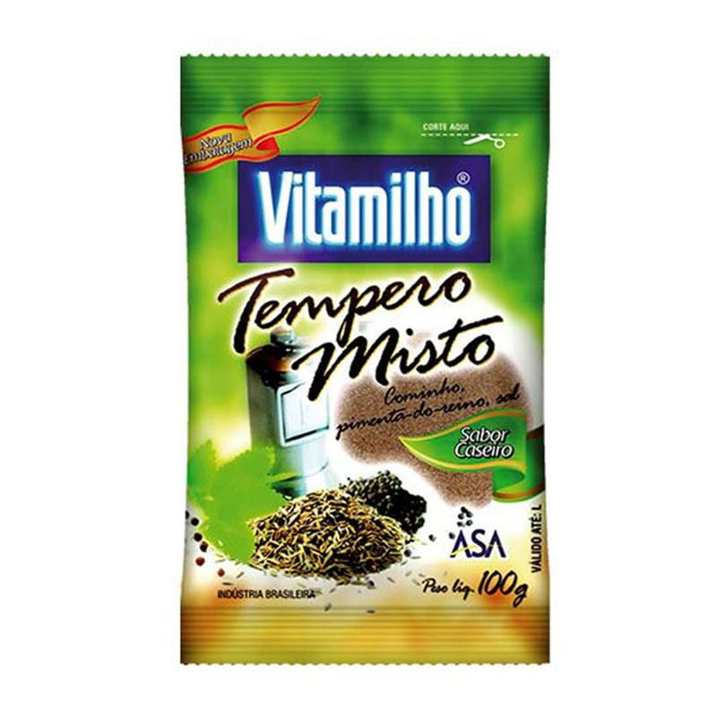 Tempero-Misto-Caseiro-Vitamilho-Pacote-100g