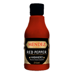 Molho-de-Pimenta-Habanero-Red-Pepper-Mendez-Frasco-215ml