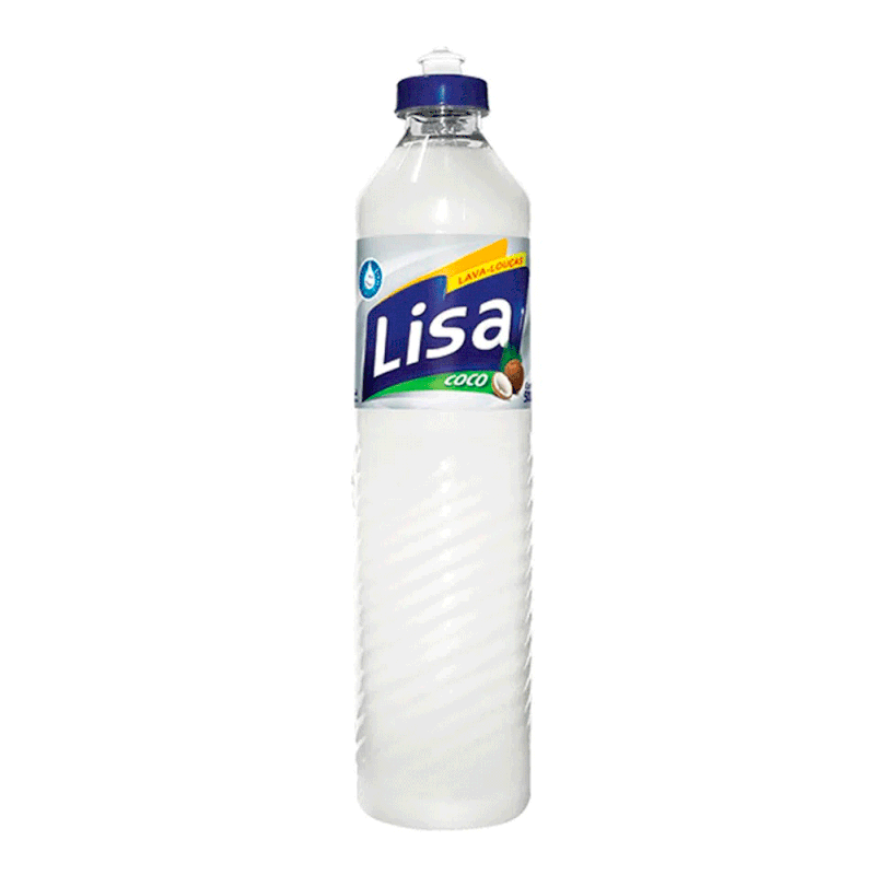 Detergente-Liquido-para-Loucas-Coco-Lisa-Frasco-500ml