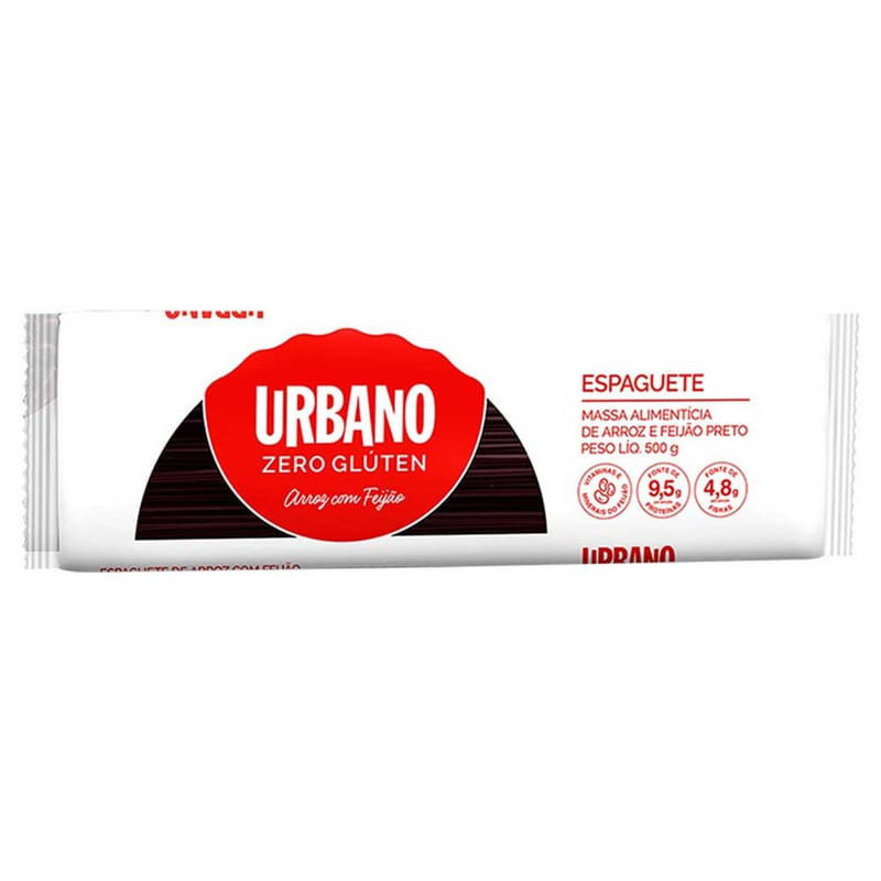 Macarrao-Espaguete-de-Arroz-e-Feijao-Preto-Zero-Gluten-Urbano-Pacote-500g