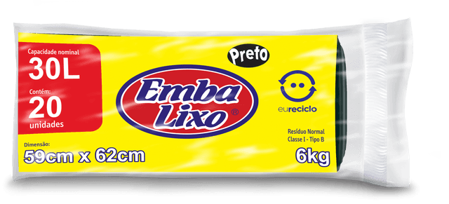 Saco-de-Lixo-Preto-30l-Embalixo-Pacote-com-20-Unidades