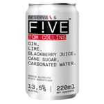 Bebida-Alcoolica-Mista-Five-Drinks-Tom-Collins-Reserva-Lata-220ml