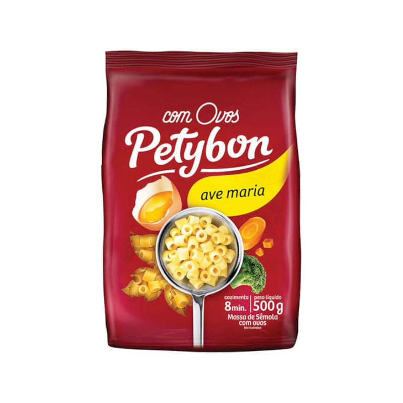 Macarrao-Ave-Maria-Petybon-Pacote-500g