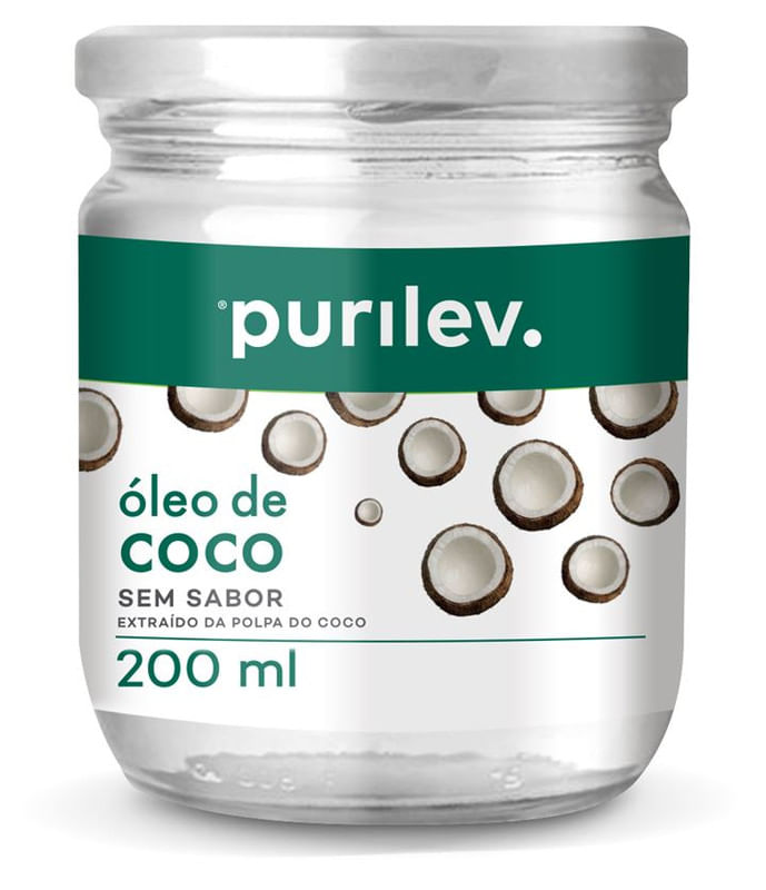 Oleo-de-Coco-Sem-Sabor-Purilev-Vidro-200g