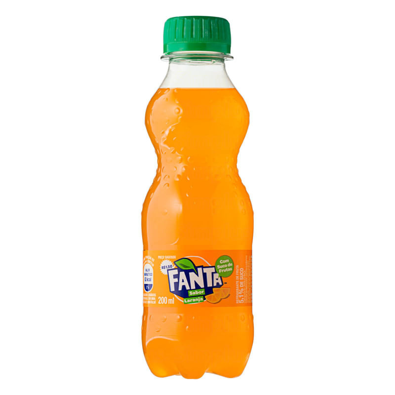Refrigerante-de-Laranja-Fanta-Mini-Garrafa-200ml